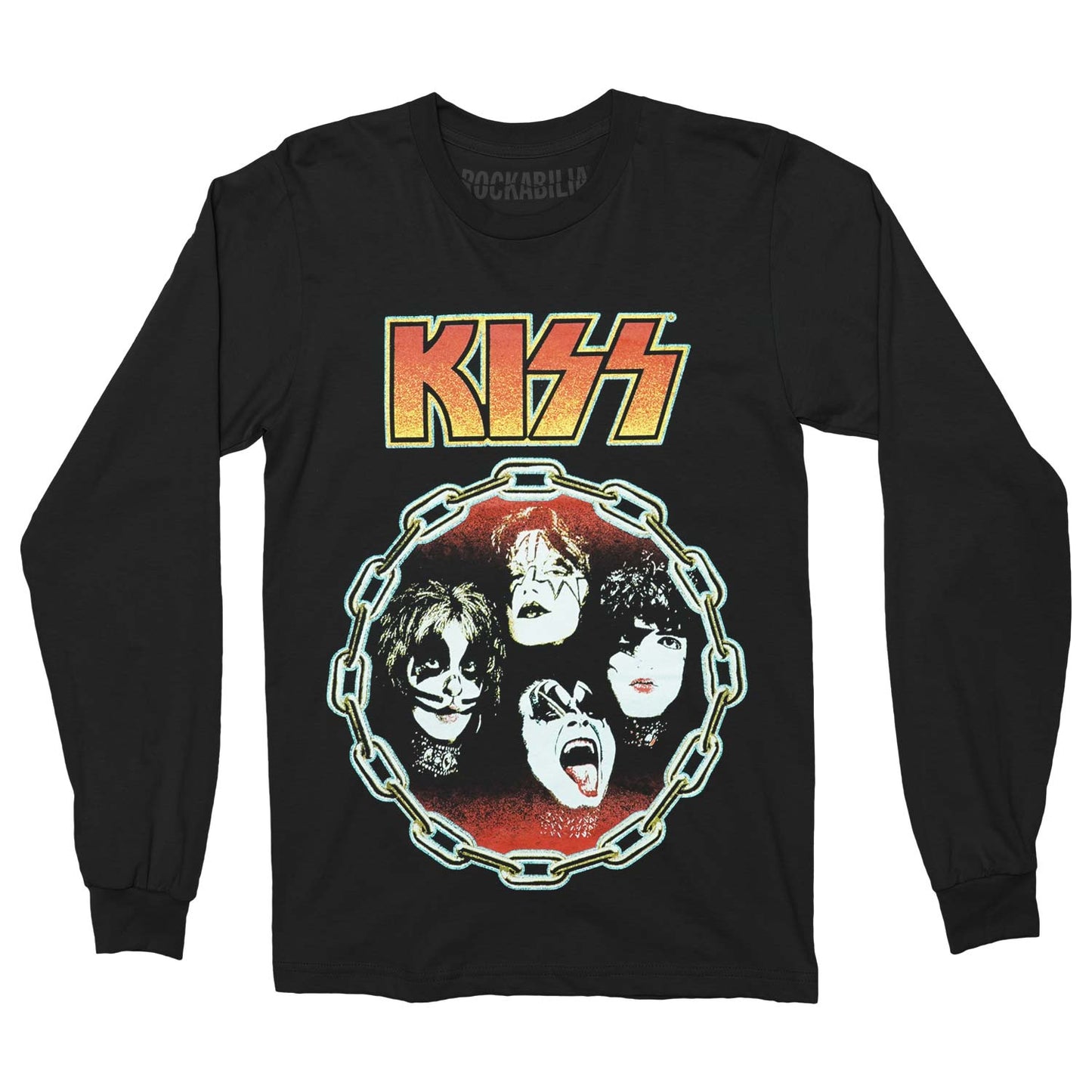 KISS You Wanted The Best (Back Print) Long Sleeve Front