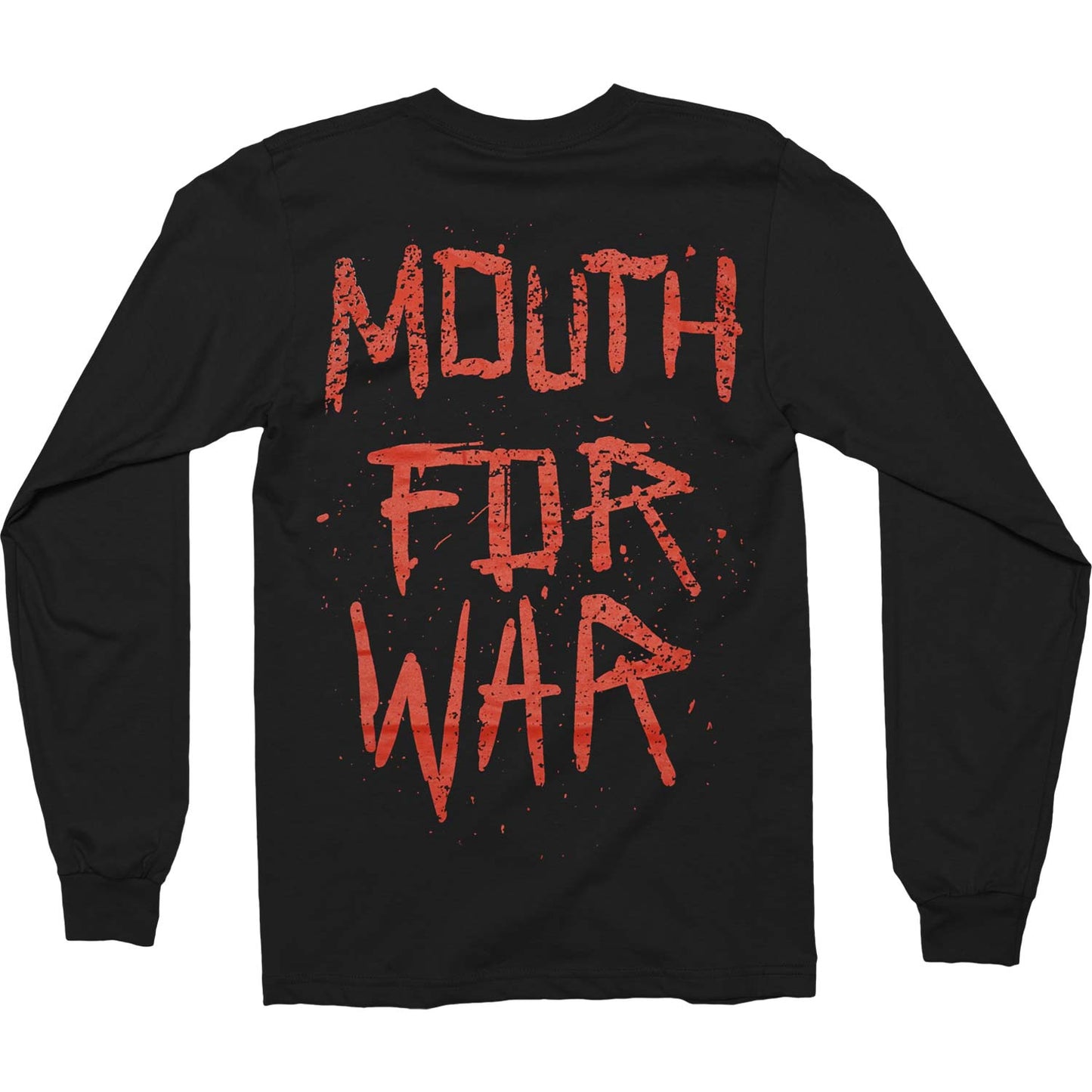 Pantera Mouth For War (Back Print) Long Sleeve Back