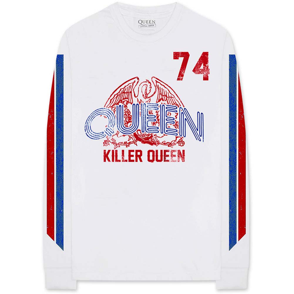Killer Queen '74 Stripes (Arm Print) Long Sleeve Front