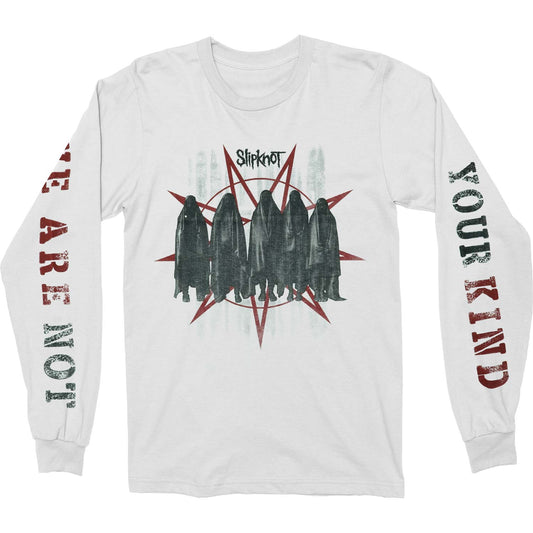 Slipknot Shrouded Group (Back & Arm Print) Long Sleeve Front