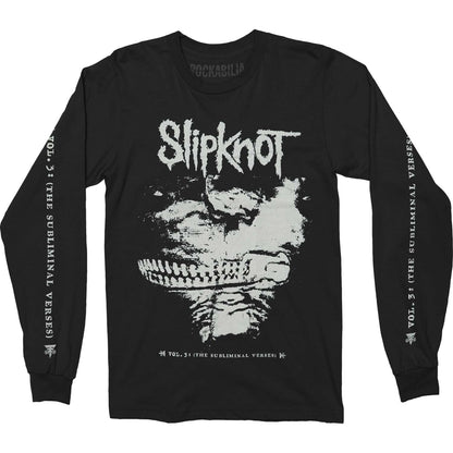 Slipknot Subliminal Verses (Back & Arm Print) Long Sleeve Front