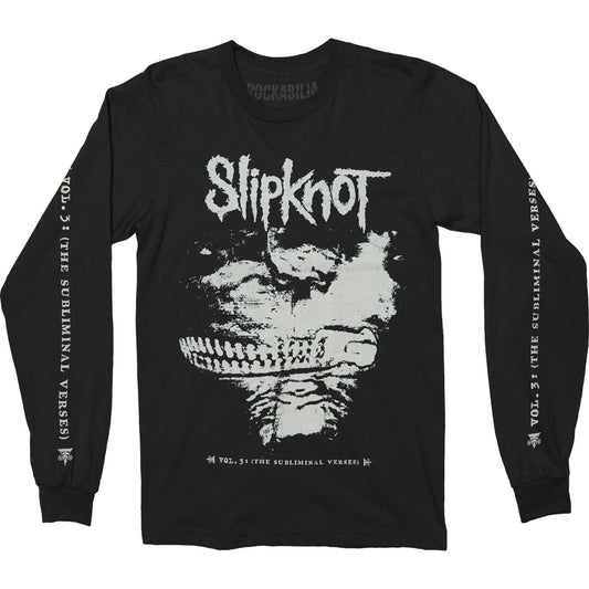 Slipknot Subliminal Verses (Back & Arm Print) Long Sleeve Front