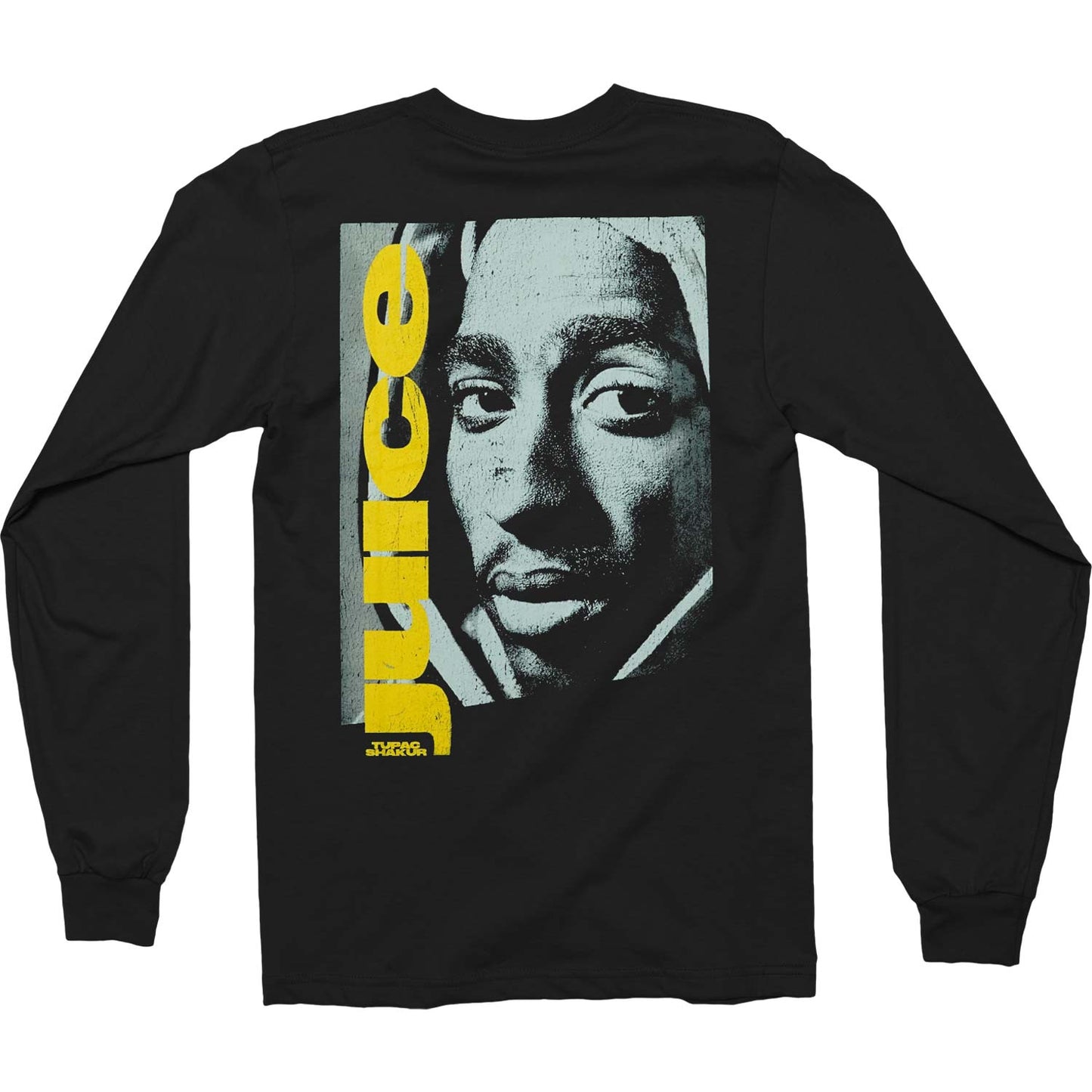 Tupac Respect (Back & Arm Print) Long Sleeve Back