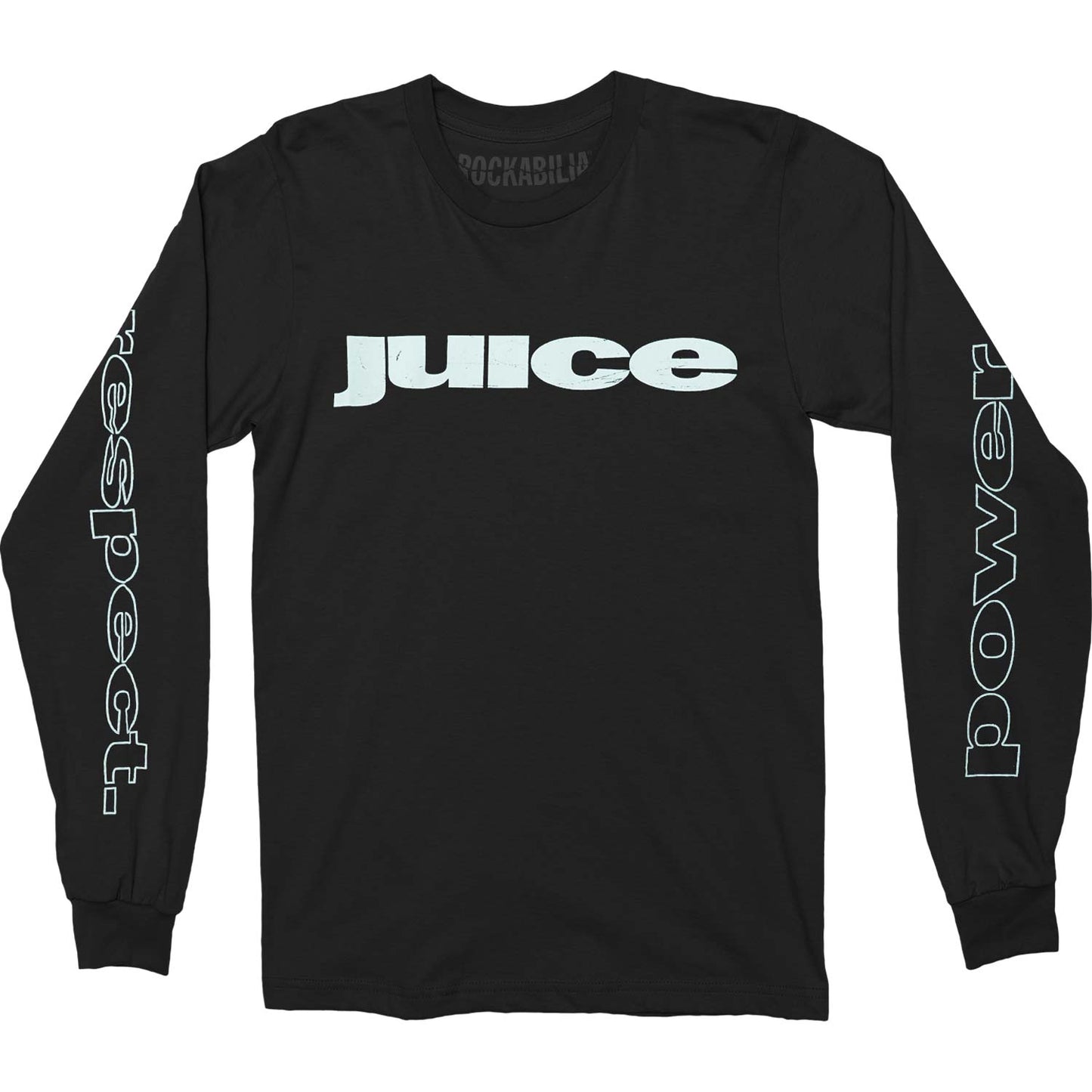 Tupac Respect (Back & Arm Print) Long Sleeve Front