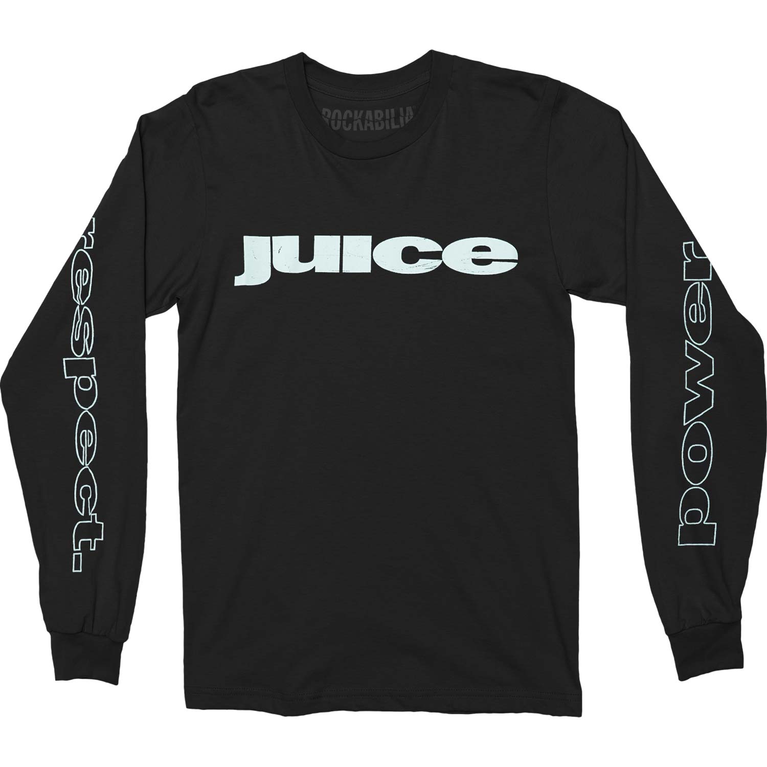 Tupac Respect (Back & Arm Print) Long Sleeve Front