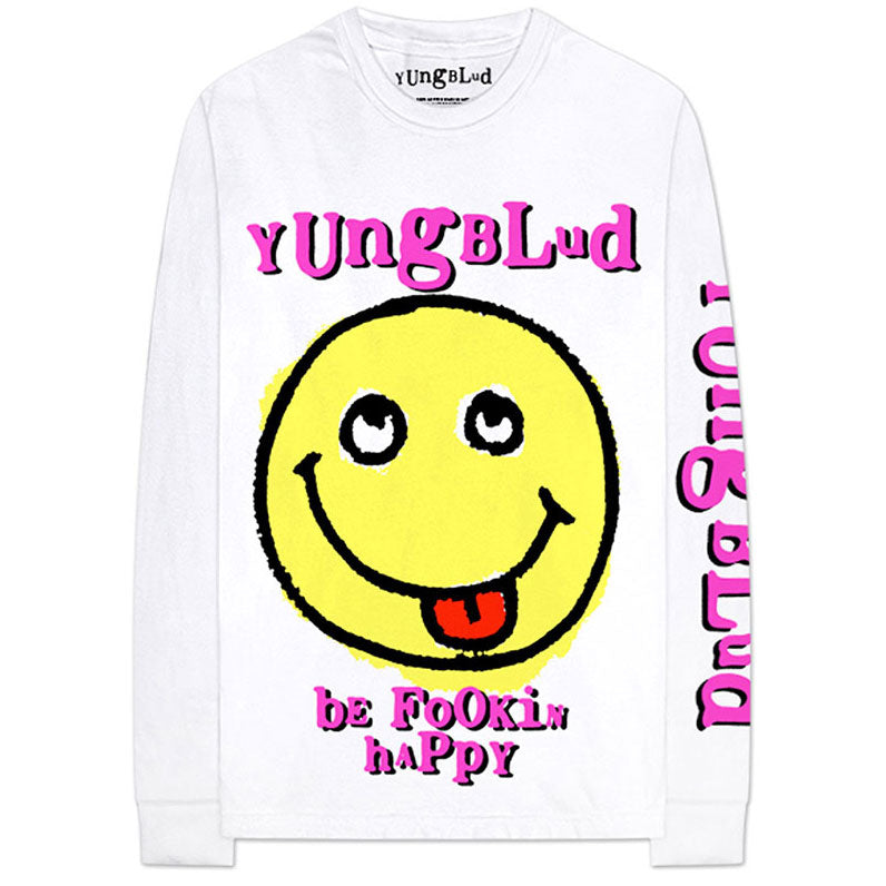 Yung Blud Raver Smile (Arm & Back Print) Long Sleeve Front