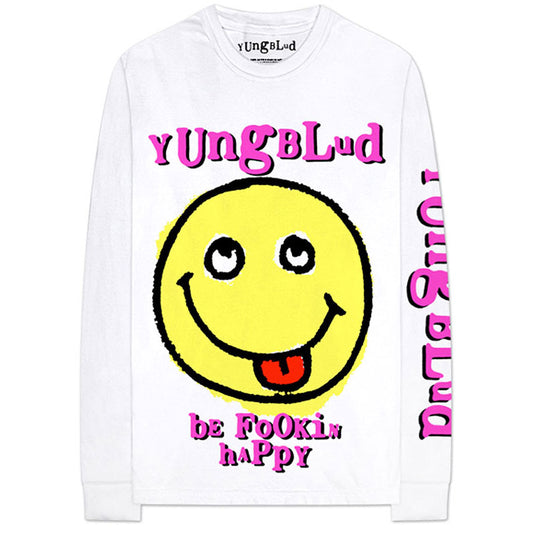Yung Blud Raver Smile (Arm & Back Print) Long Sleeve Front