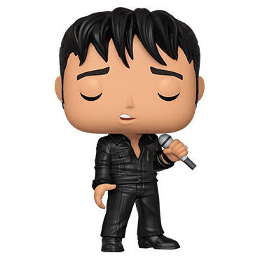Elvis Presley Funko POP! Rocks: Elvis - '68 Comeback Special Vinyl Figure Front