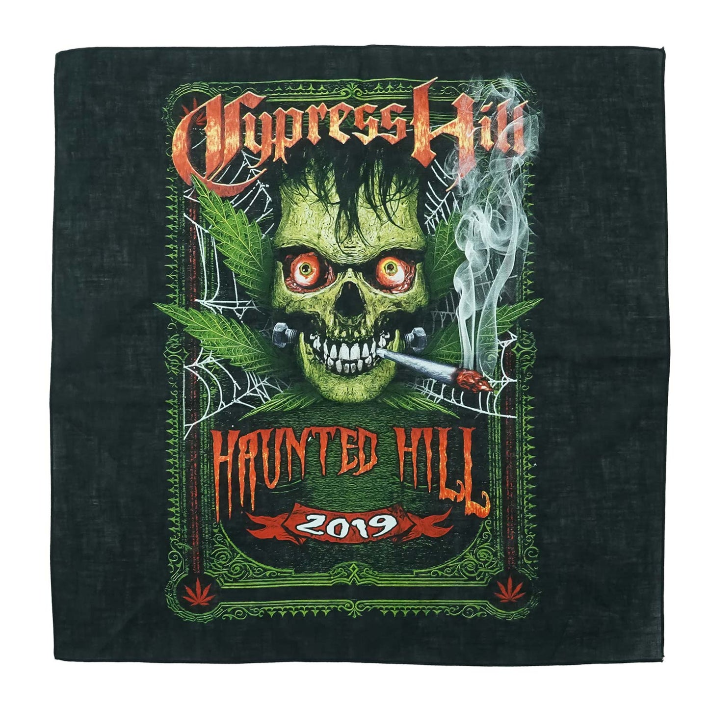 Cypress Hill Haunted Hill 2019 Bandana Front