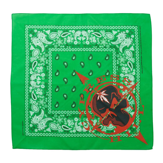 Cypress Hill Skull & Compass Bandana Front