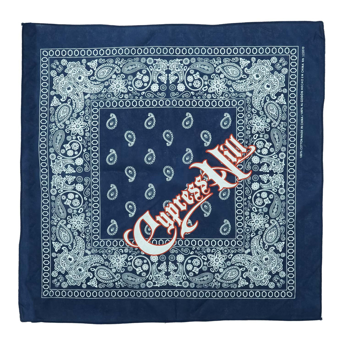 Cypress Hill Script Logo Bandana Front