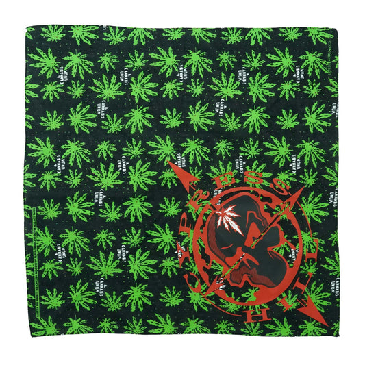 Cypress Hill Skull & Compass Bandana Front