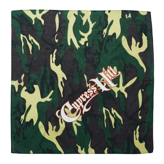 Cypress Hill Script Logo Bandana Front