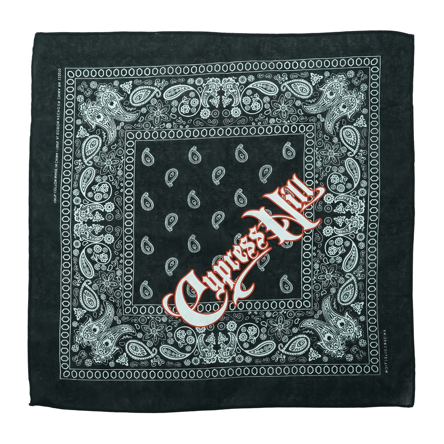 Cypress Hill Script Logo Bandana Front