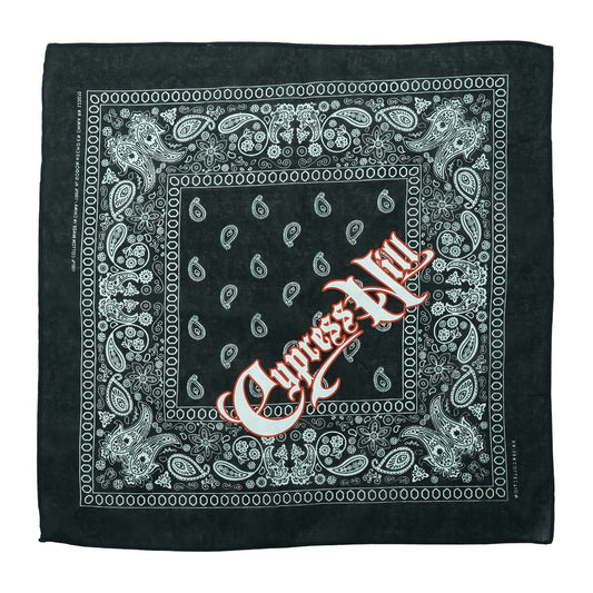 Cypress Hill Script Logo Bandana Front