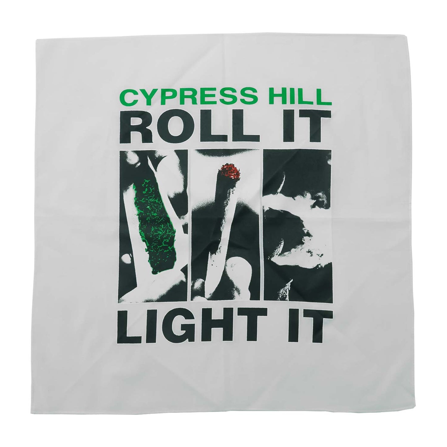 Cypress Hill Roll It Bandana Front