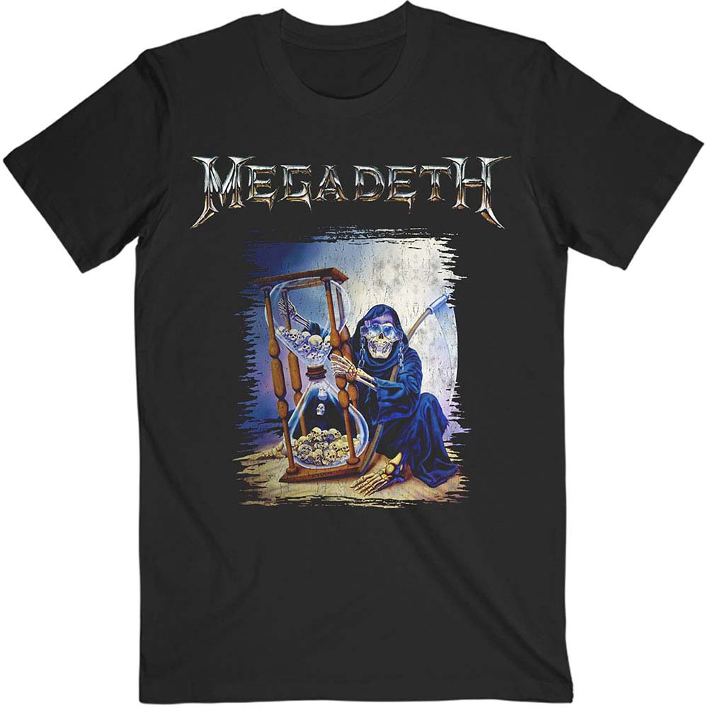 Megadeth Countdown Hourglass Slim Fit T-shirt Front