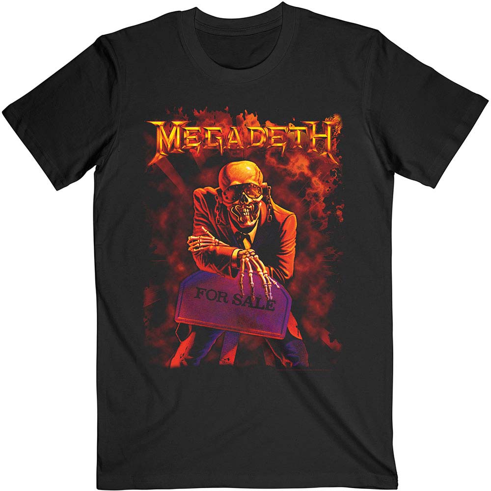 Megadeth Peace Sells Slim Fit T-shirt Front