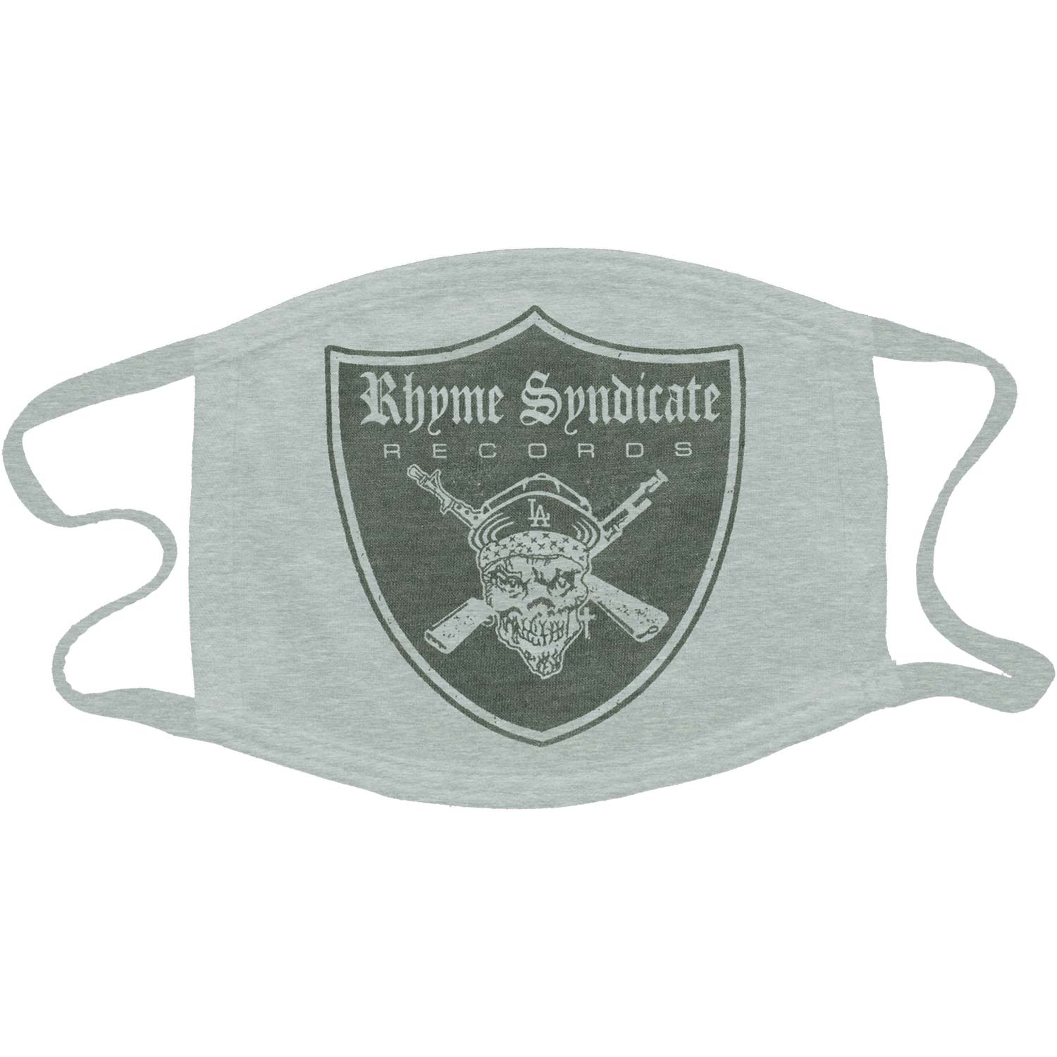 Rhyme Syndicate Records Shield Face Mask Front
