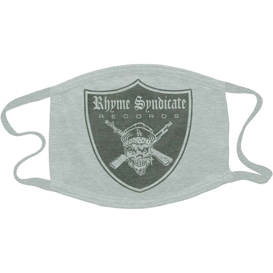 Rhyme Syndicate Records Shield Face Mask Front