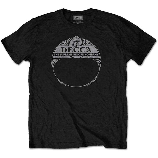 Decca Records Supreme Label Slim Fit T-shirt Front