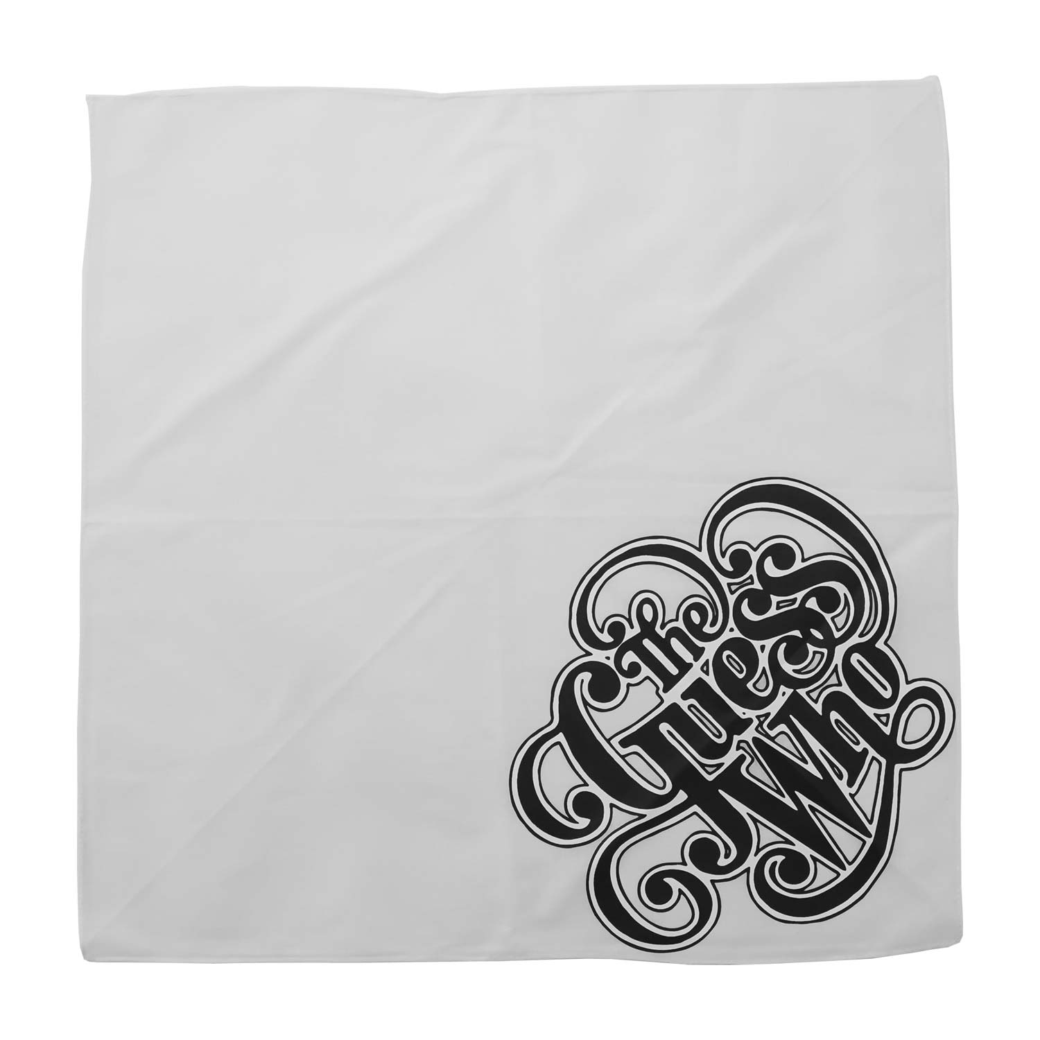 Guess Who Classic Logo Bandana Front