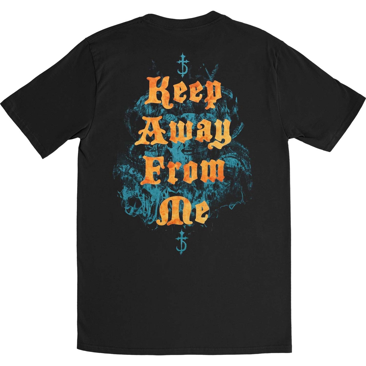 Devil Driver Keep Away from Me (Back Print) Slim Fit T-shirt Back