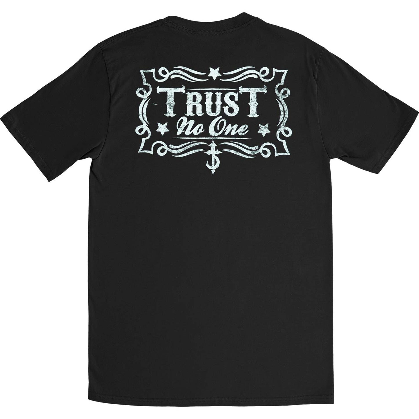 Devil Driver Sawed Off (Back Print) Slim Fit T-shirt Back