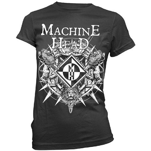 Machine Head Bloodstone Ladies Tee Junior Top Front