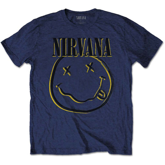 Nirvana Inverse Smiley Childrens T-shirt Front