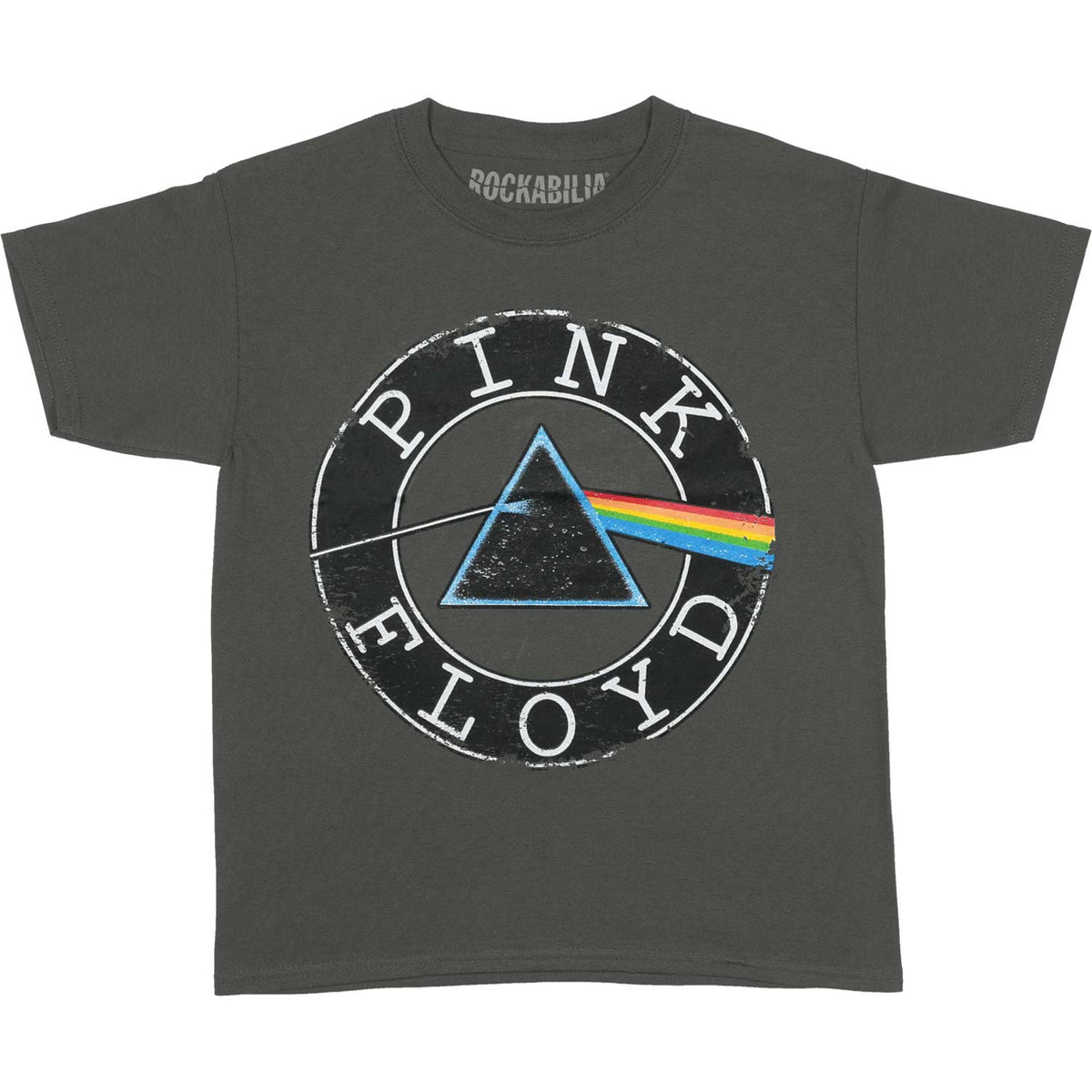 Pink Floyd Circle Logo Kids Tee Childrens T-shirt Front