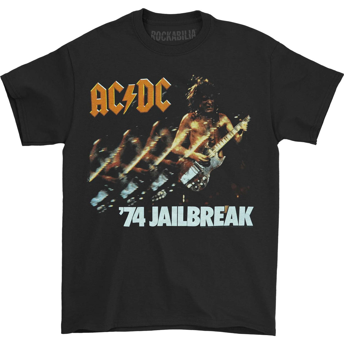AC/DC 74 Jailbreak T-shirt Front