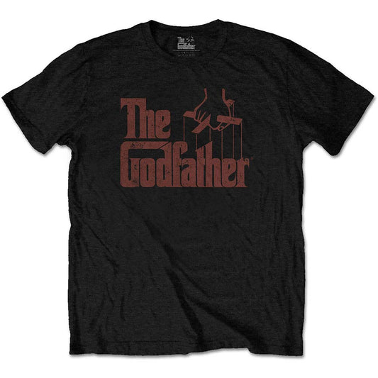 Godfather Logo Brown Slim Fit T-shirt Front