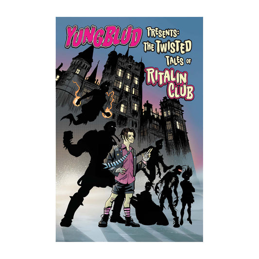 Yungblud YUNGBLUD - The Twisted Tales Of The Ritalin Club Standard Edition Comic Book Front