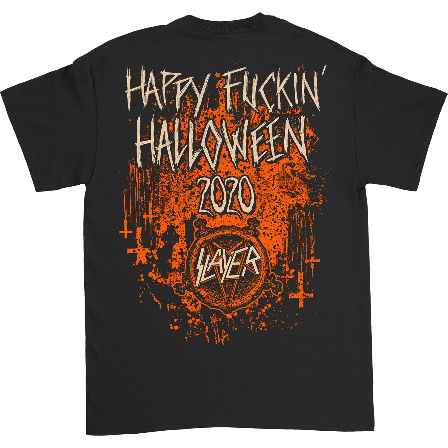 Slayer Halloween 2020 Tee (Rockabilia Exclusive) T-shirt Back