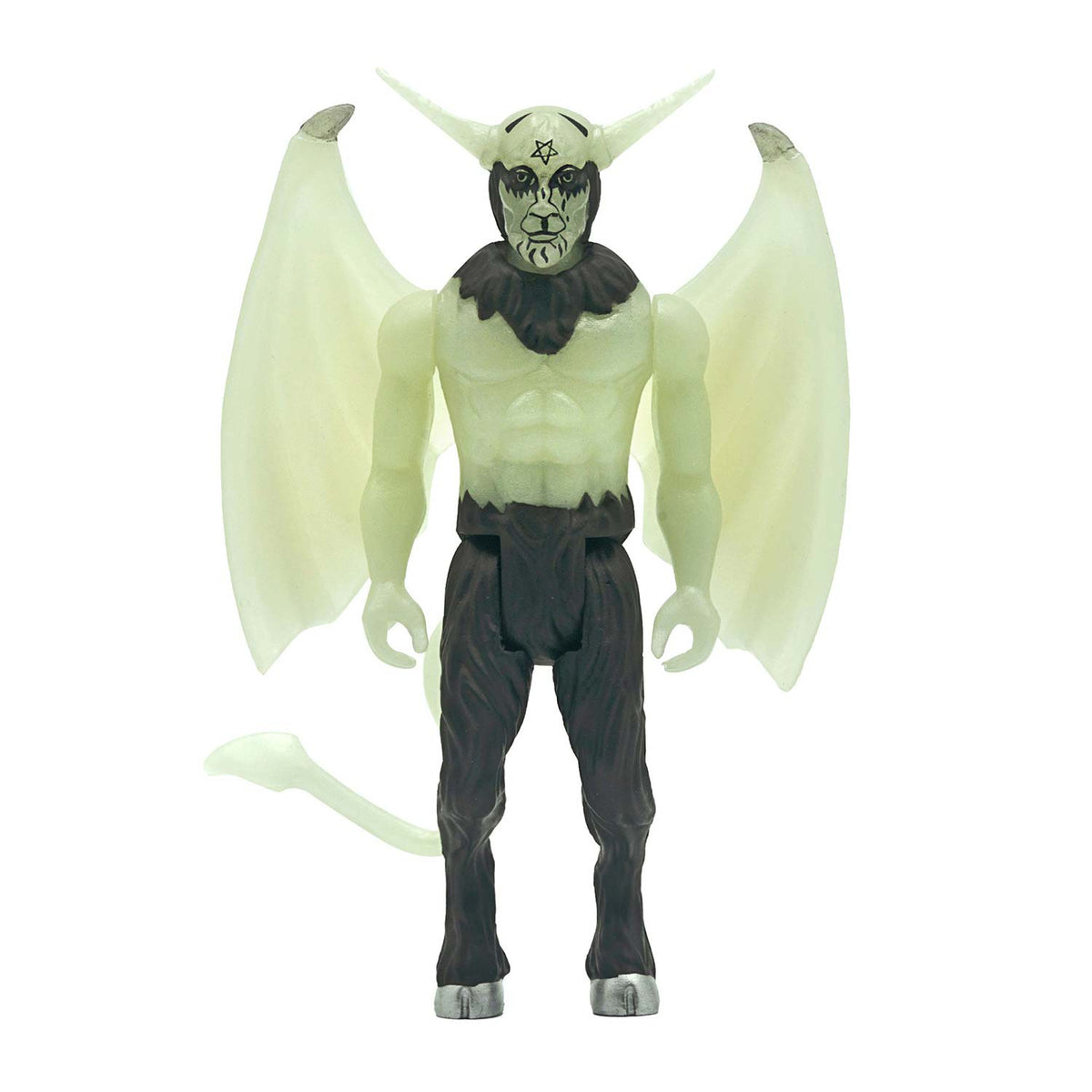 Venom Super7 Black Metal (Glows In The Dark) 3.75" ReAction Figure Action Figure Back