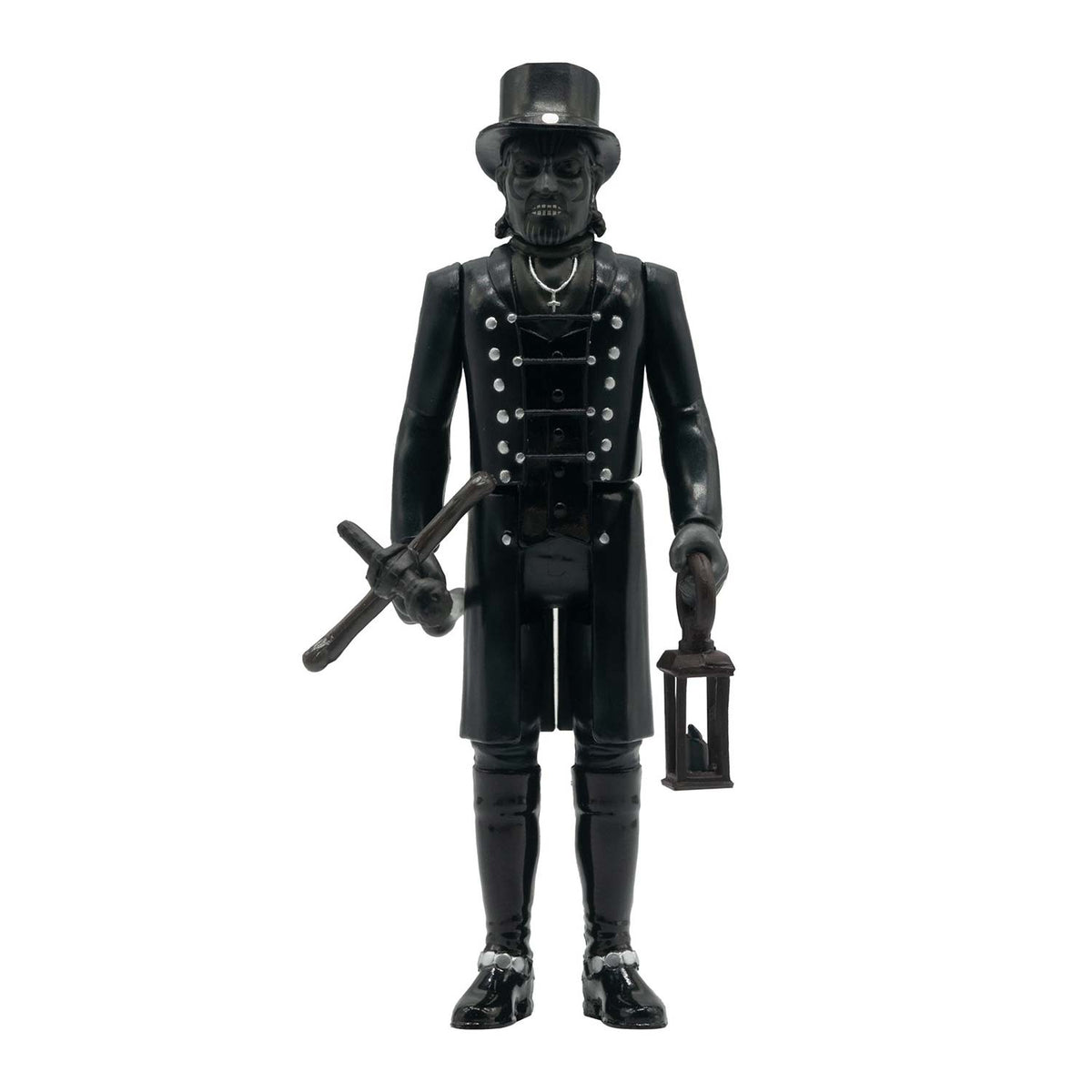 King Diamond Super7 Top Hat Black-On-Black Metal 3.75" ReAction Figure Action Figure Back