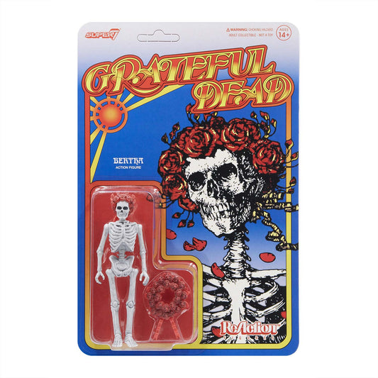 Grateful Dead Super7 Bertha 3.75" ReAction Figure Action Figure Front