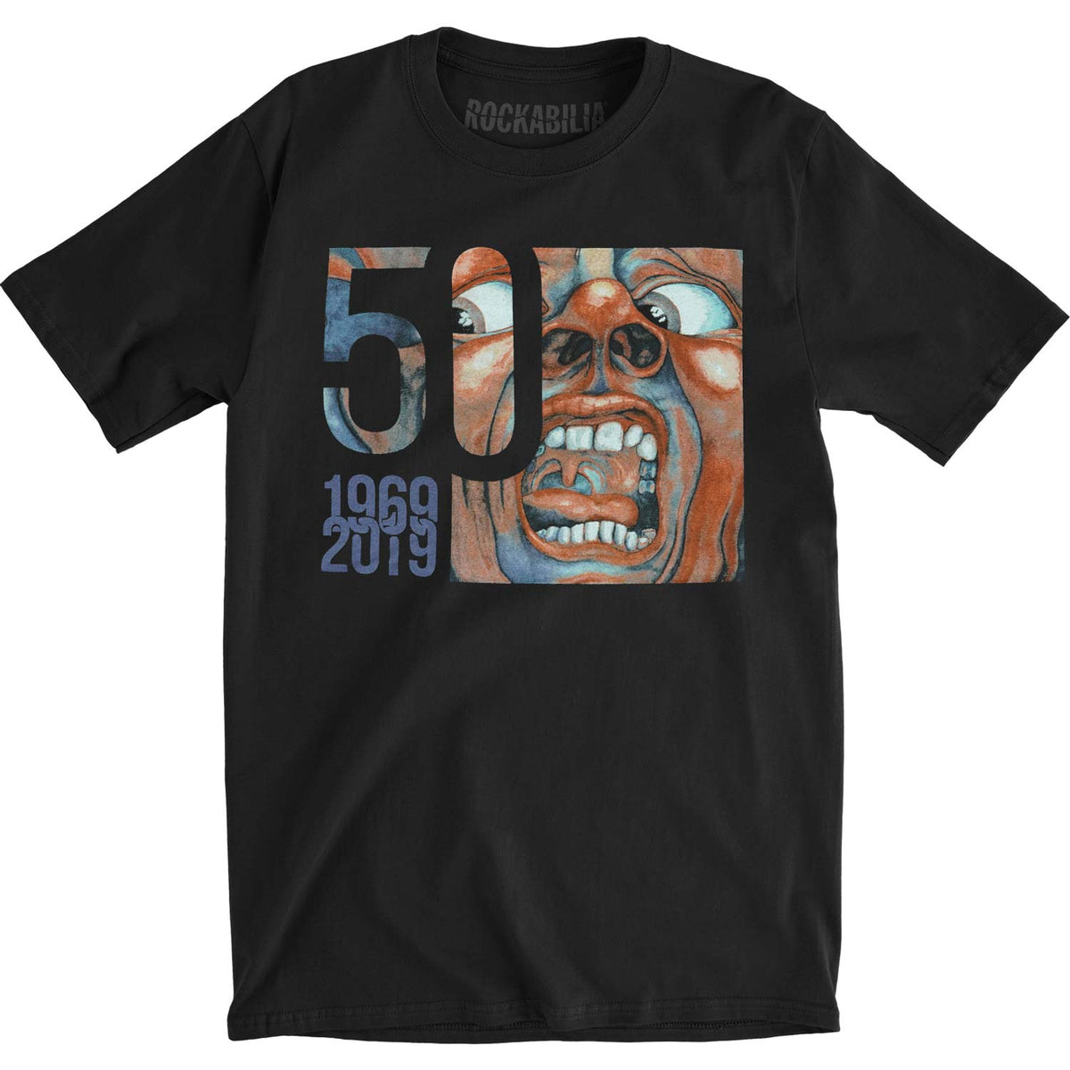 King Crimson 2019 US Tour - In The Court 50th Slim Fit T-shirt Front