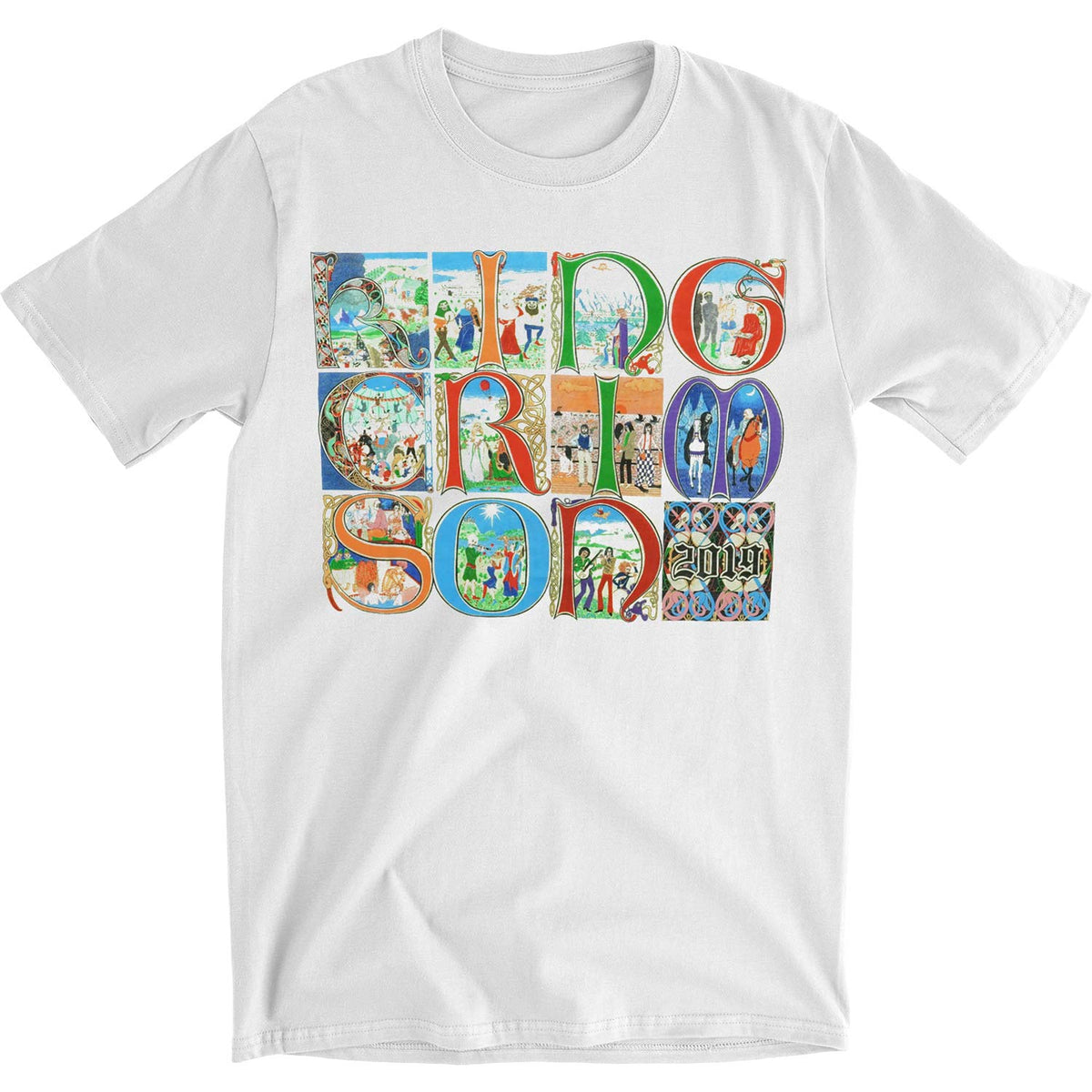King Crimson 2019 US Tour - Lizard Slim Fit T-shirt Front