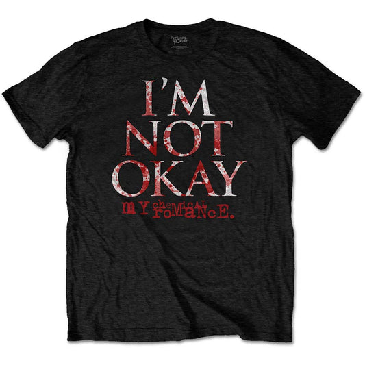 My Chemical Romance I'm Not Okay Slim Fit T-shirt Front