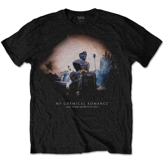 My Chemical Romance May Death Cover Slim Fit T-shirt Front