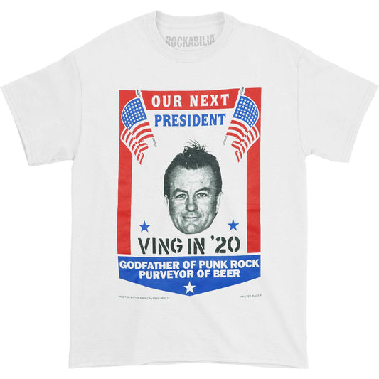 Fear Lee Ving "Our Next President" Campaign T-shirt Front