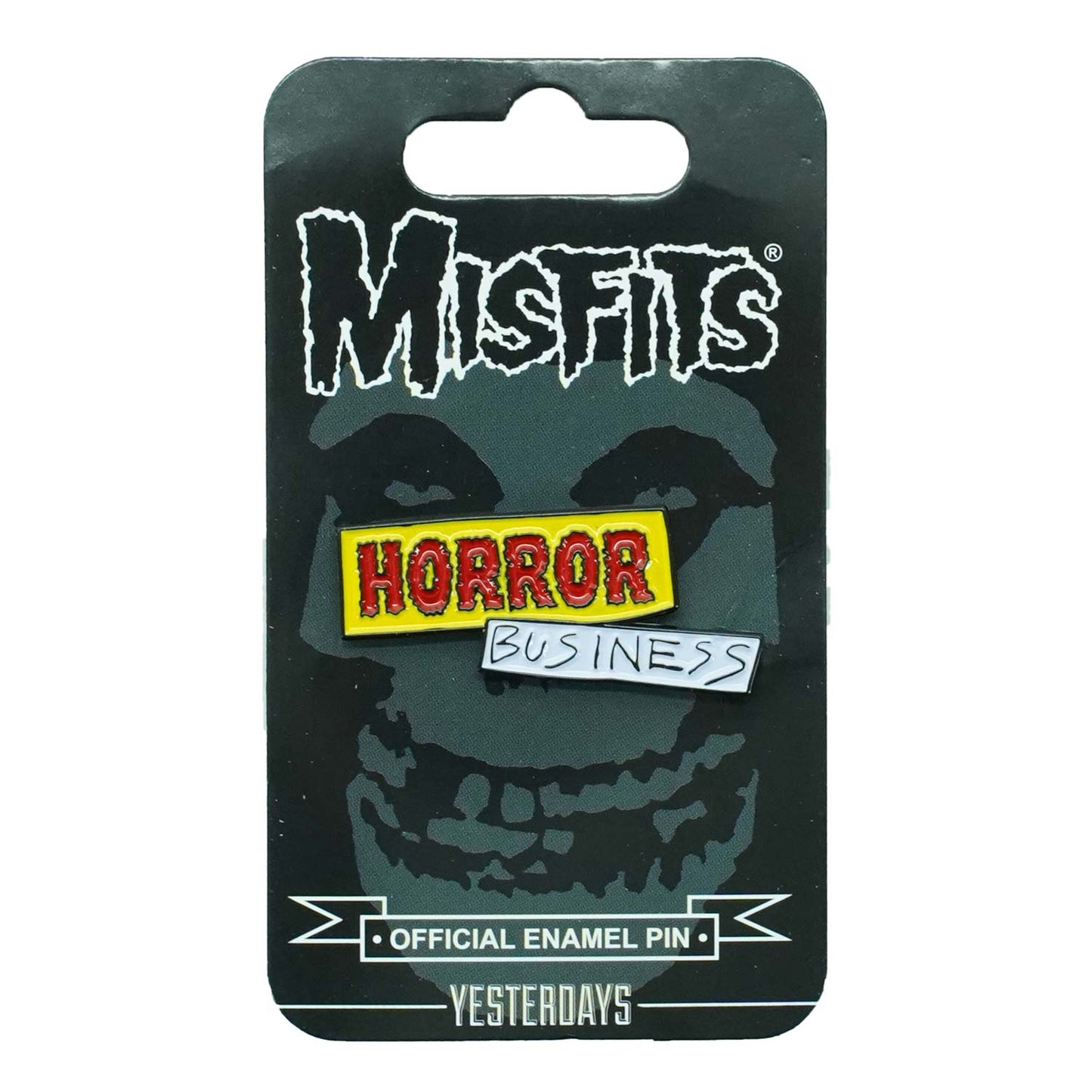 Horror Business Pin Pewter Pin Badge