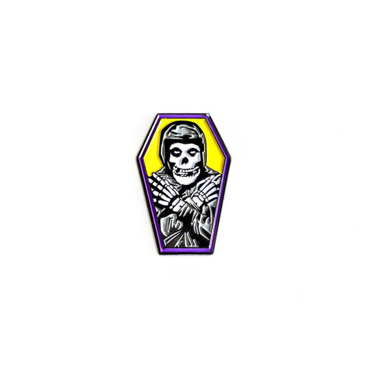 Misfits Coffin Fiend Pewter Pin Badge