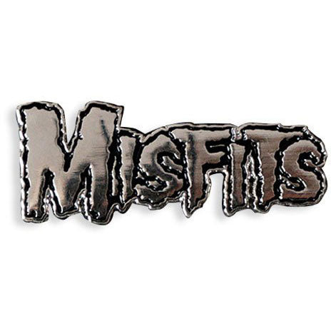 Misfits Logo Pin Pewter Pin Badge