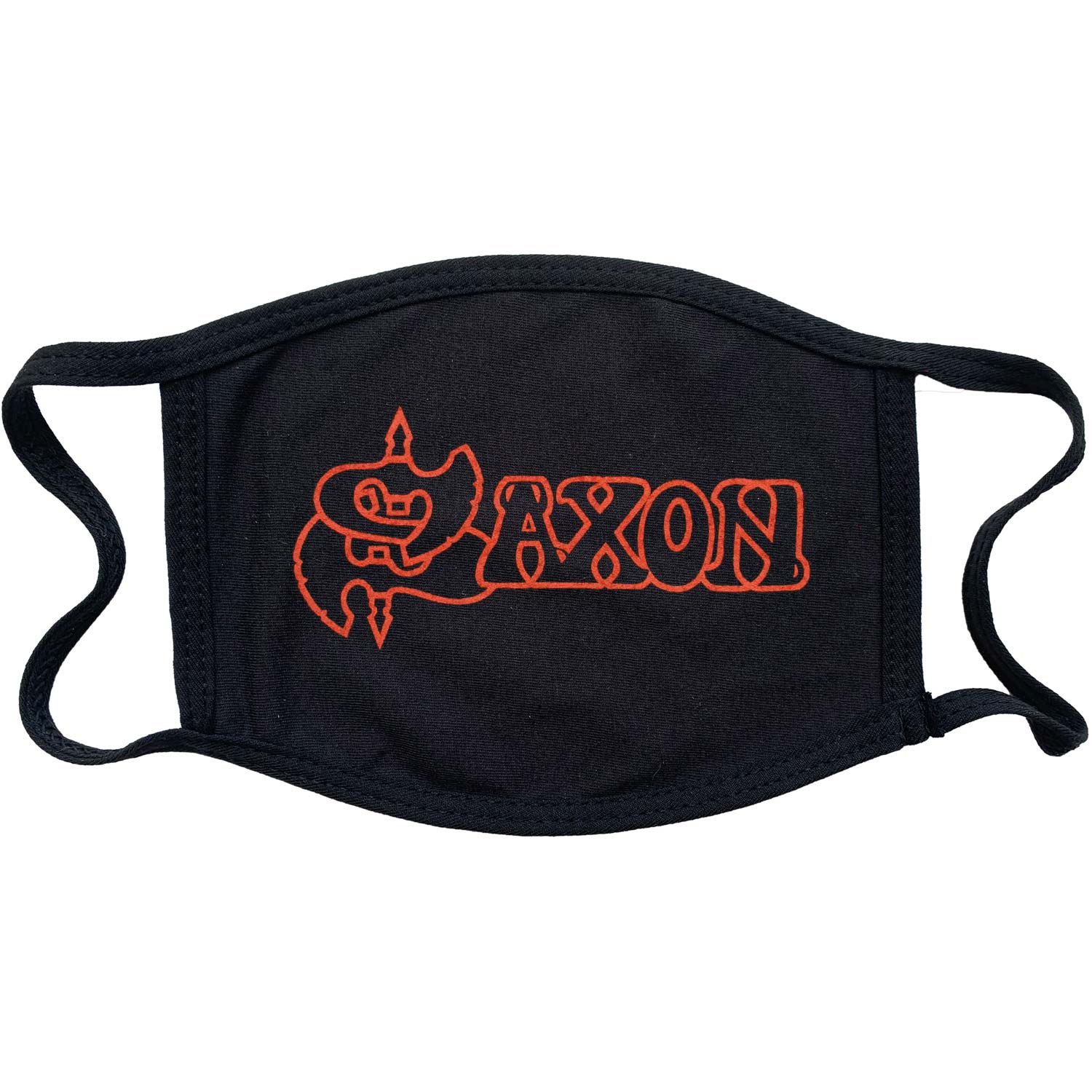 Saxon Logo Face Mask Front