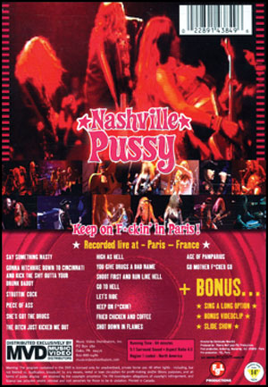 Nashville Pussy DVD