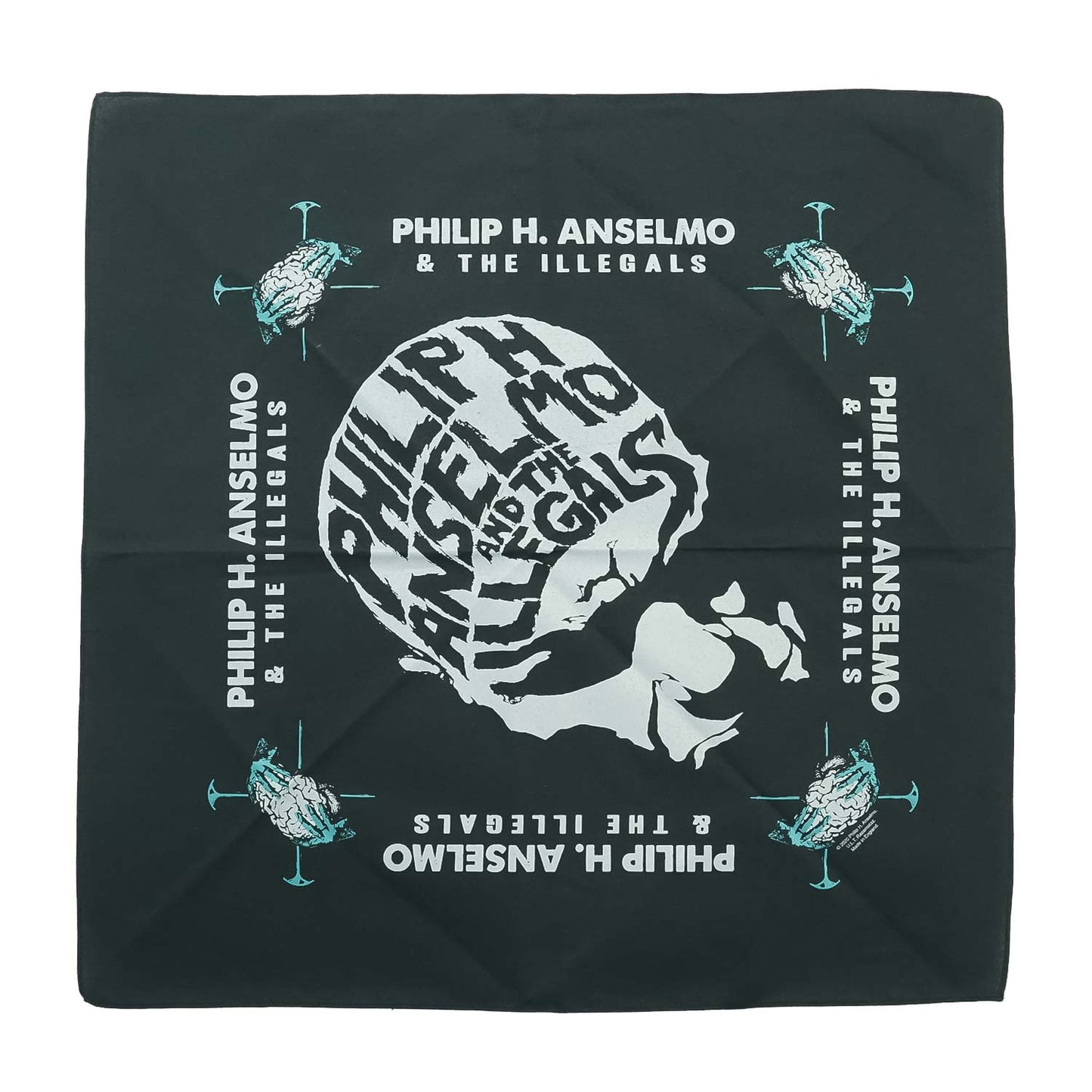 Phil Anselmo And The Illegals Face Bandana Front