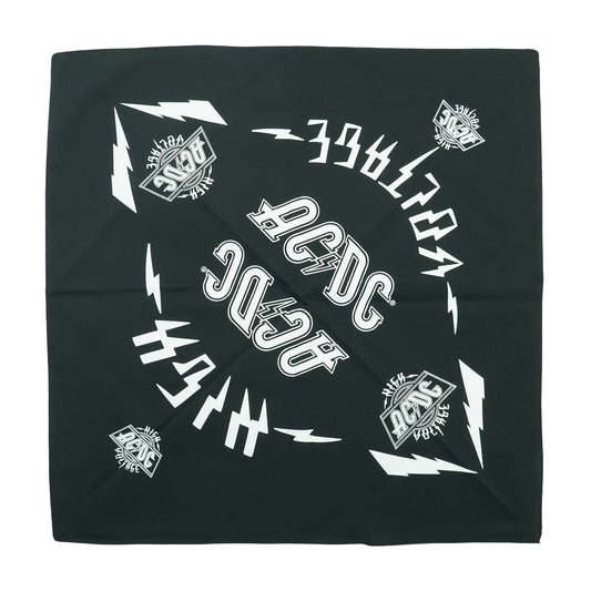 AC/DC High Voltage Bandana Front